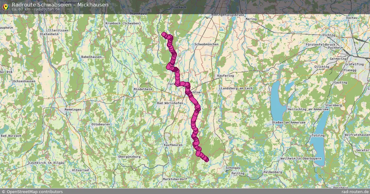 Radtour Schwabsoien – Mickhausen