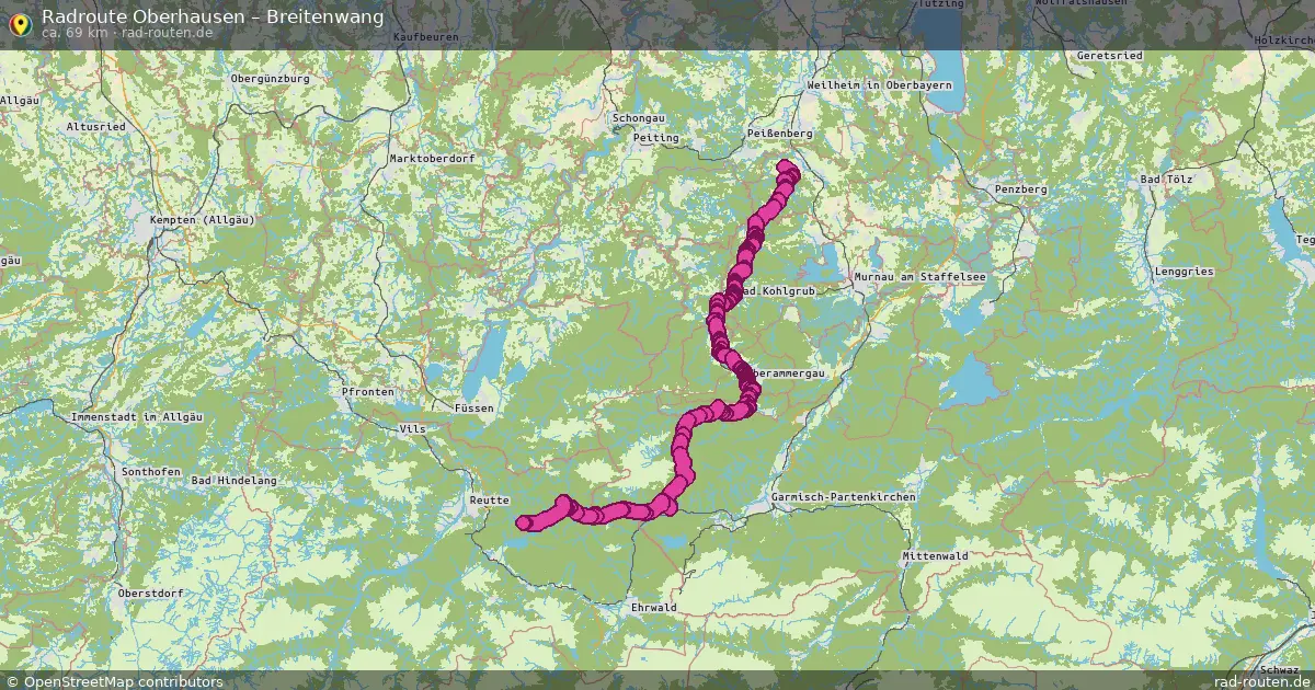 Radtour Oberhausen – Breitenwang