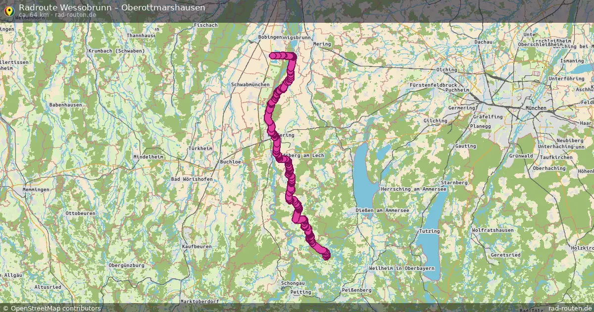 Radtour Wessobrunn – Oberottmarshausen
