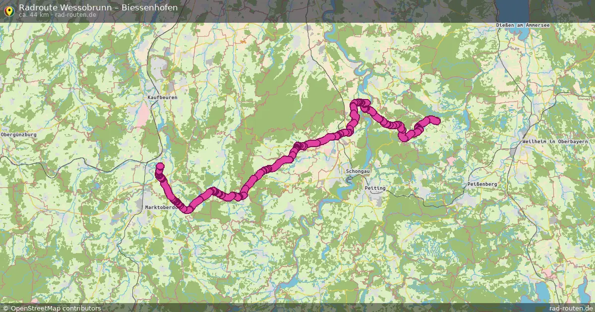 Radtour Wessobrunn – Biessenhofen