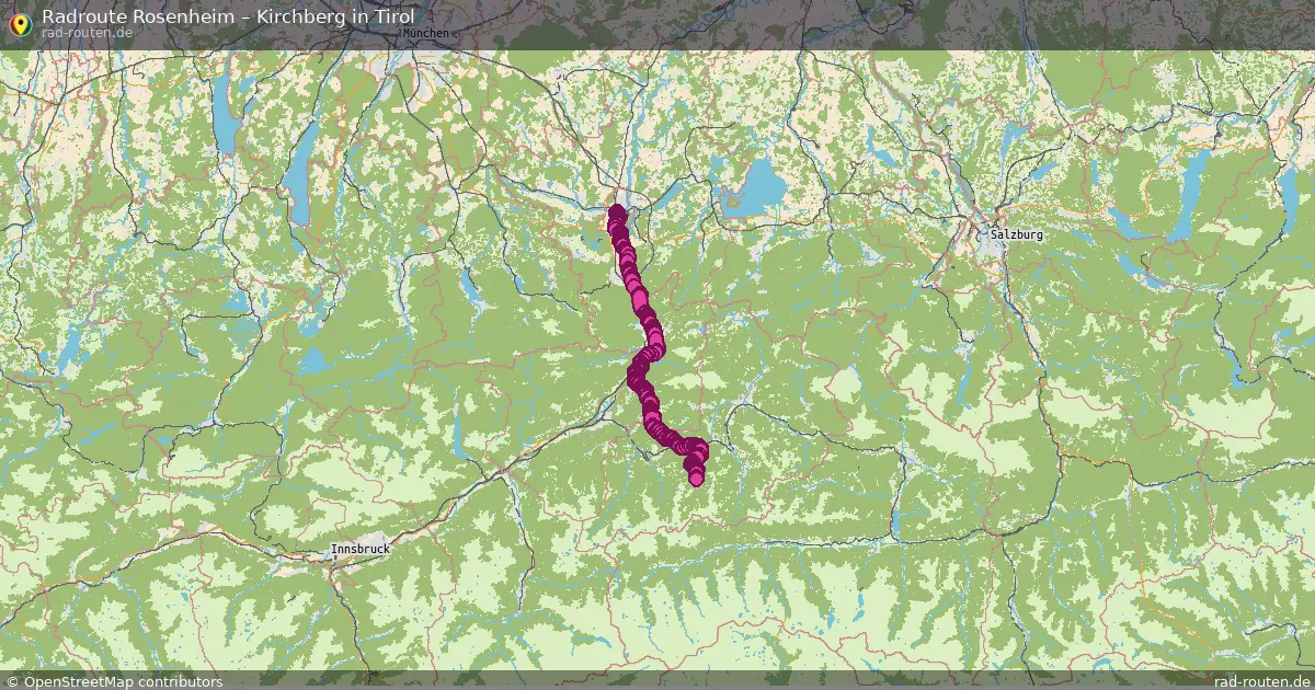 Radtour Rosenheim – Kirchberg In Tirol