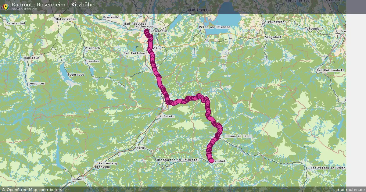 Radtour Rosenheim – Kitzbühel