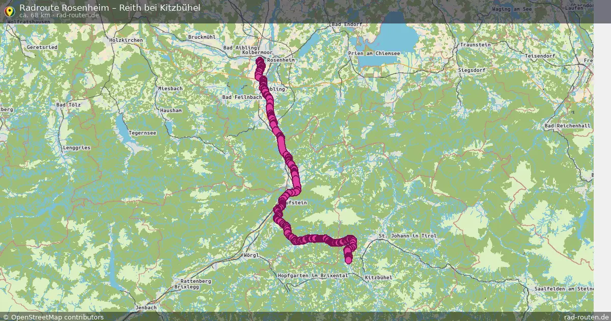 Radtour Rosenheim – Reith Bei Kitzbühel