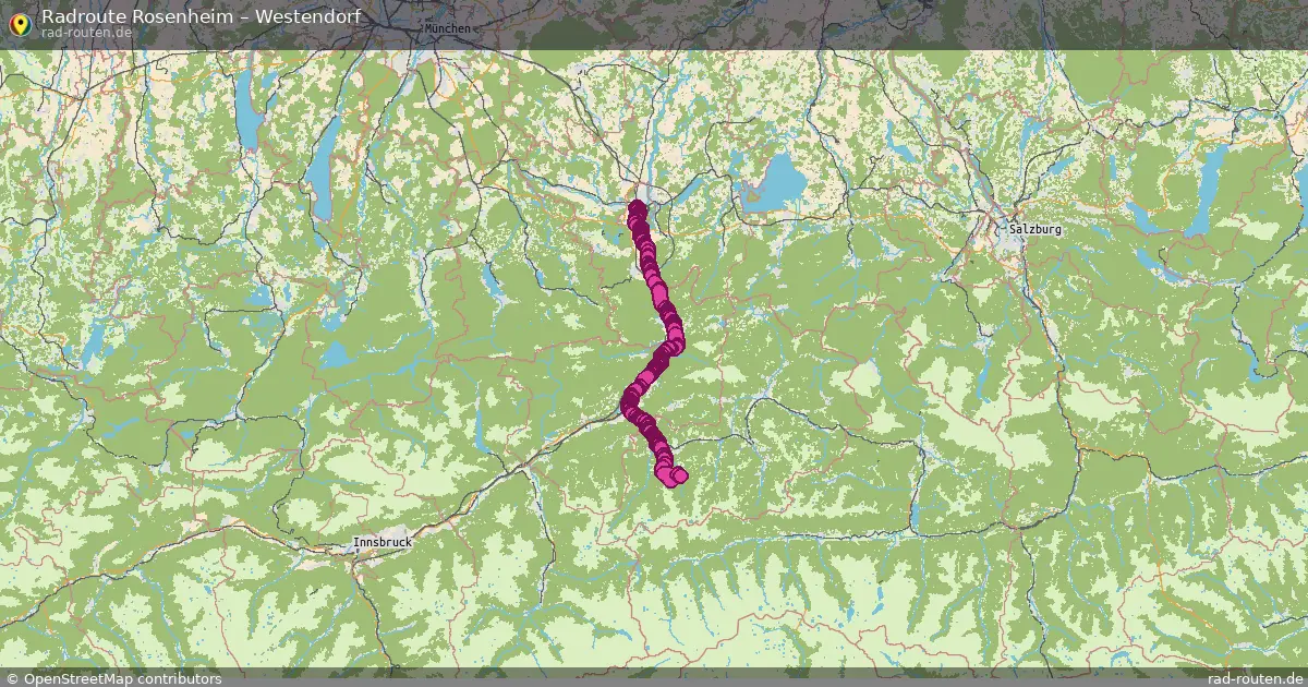 Radtour Rosenheim – Westendorf
