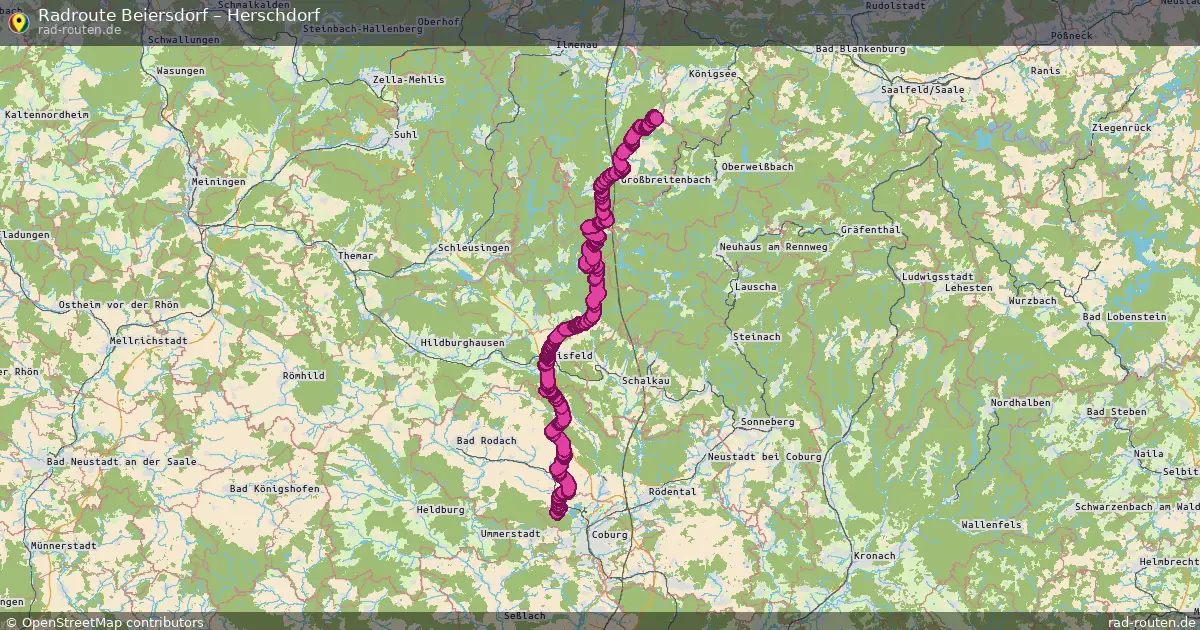 Radtour Beiersdorf – Herschdorf