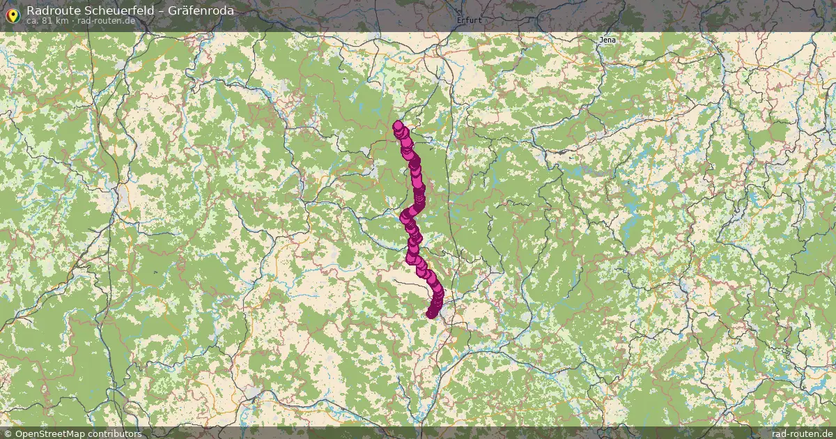 Radtour Scheuerfeld – Gräfenroda
