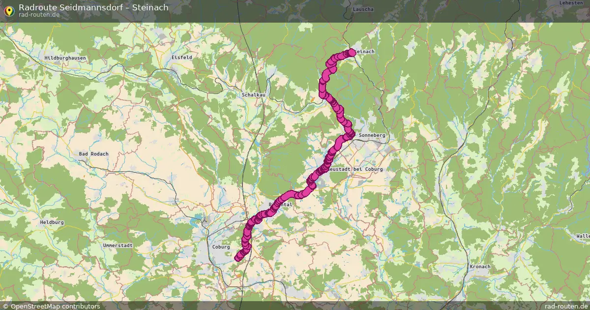 Radtour Seidmannsdorf – Steinach
