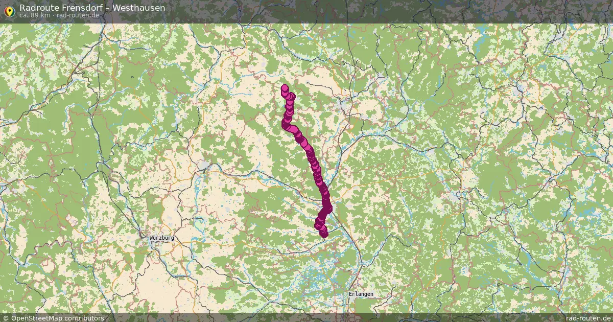 Radtour Frensdorf – Westhausen