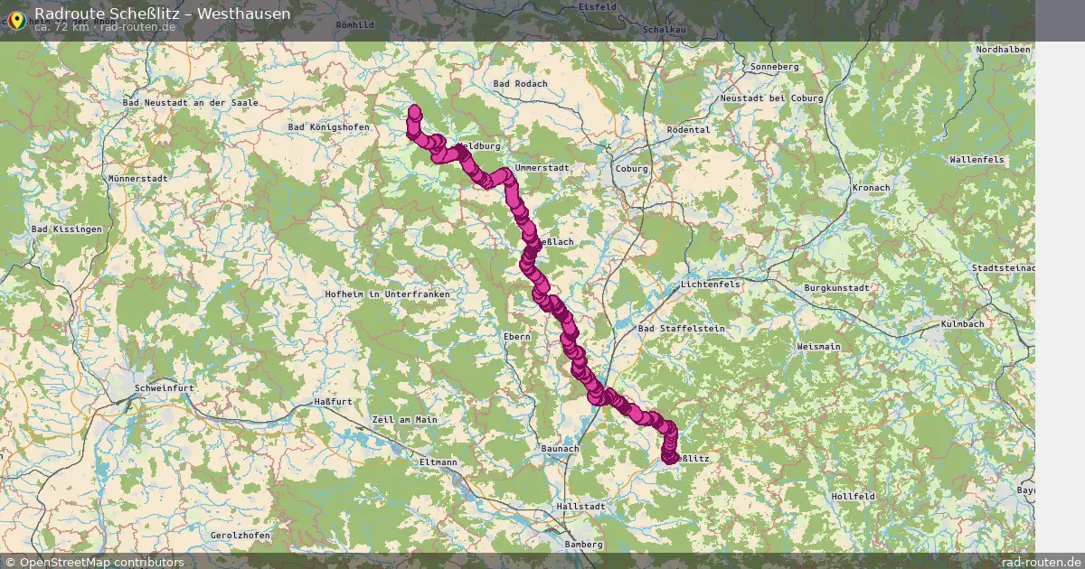Radtour Scheßlitz – Westhausen