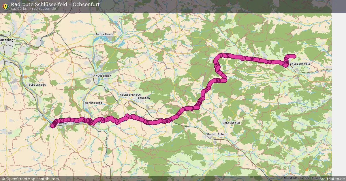 Radtour Schlüsselfeld – Ochsenfurt