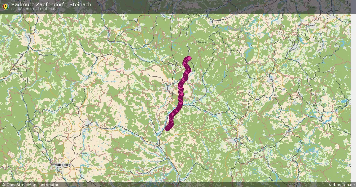 Radtour Zapfendorf – Steinach