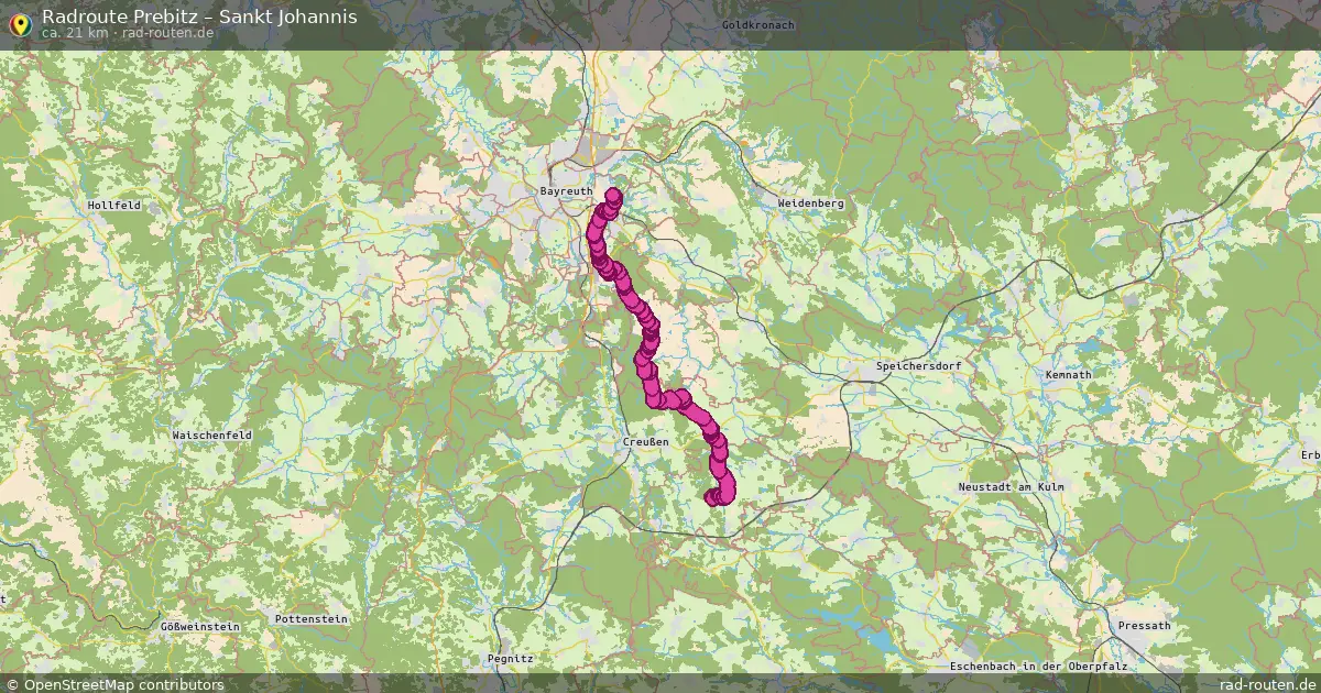 Radtour Prebitz – Sankt Johannis