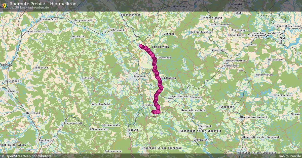Radtour Prebitz – Himmelkron