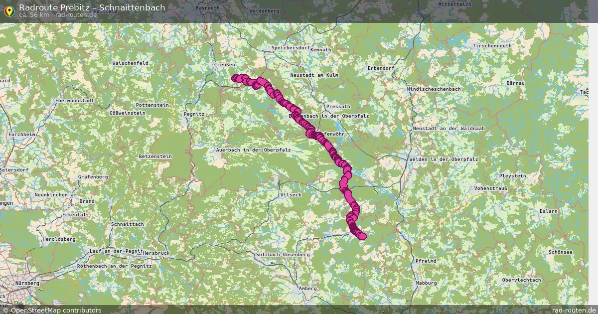 Radtour Prebitz – Schnaittenbach