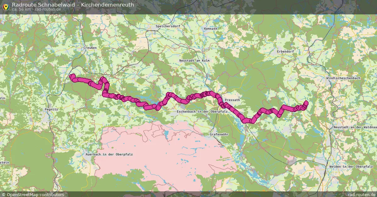 Radtour Schnabelwaid – Kirchendemenreuth