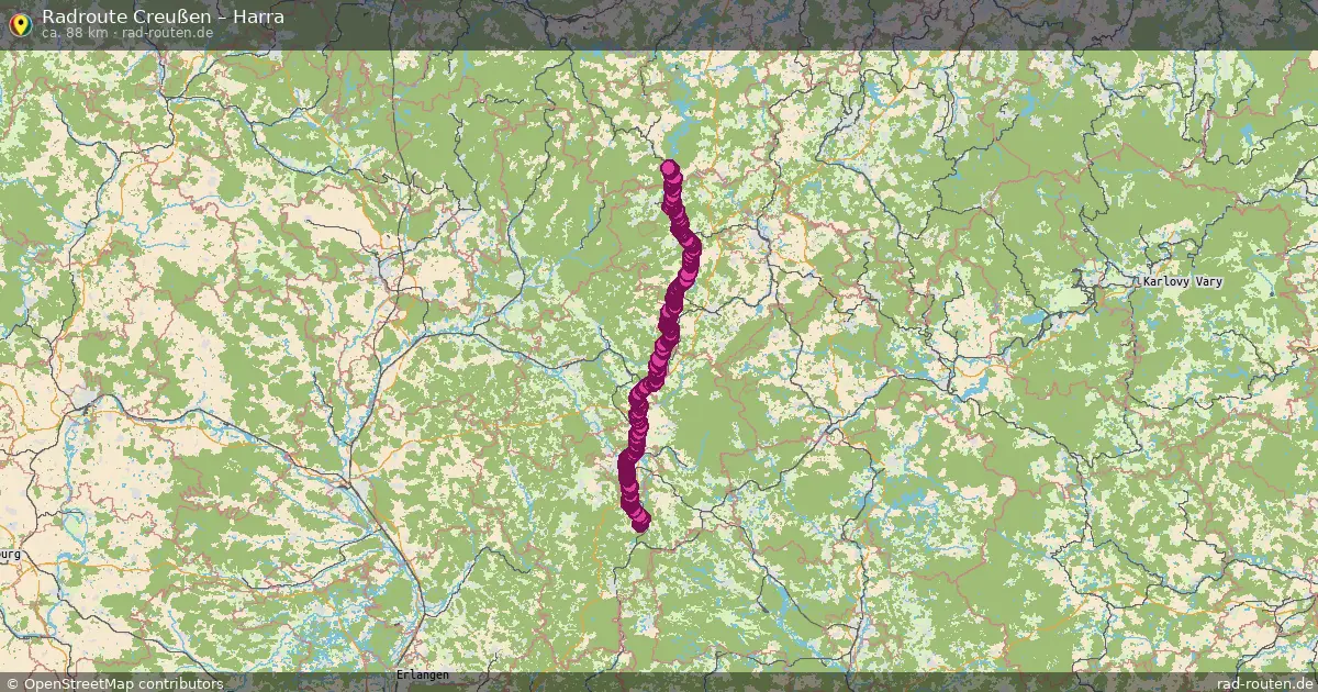 Radtour Creußen – Harra