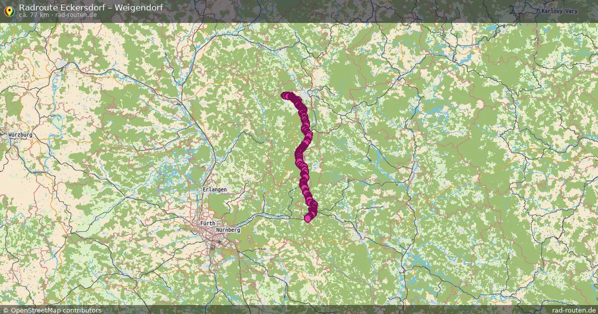 Radtour Eckersdorf – Weigendorf