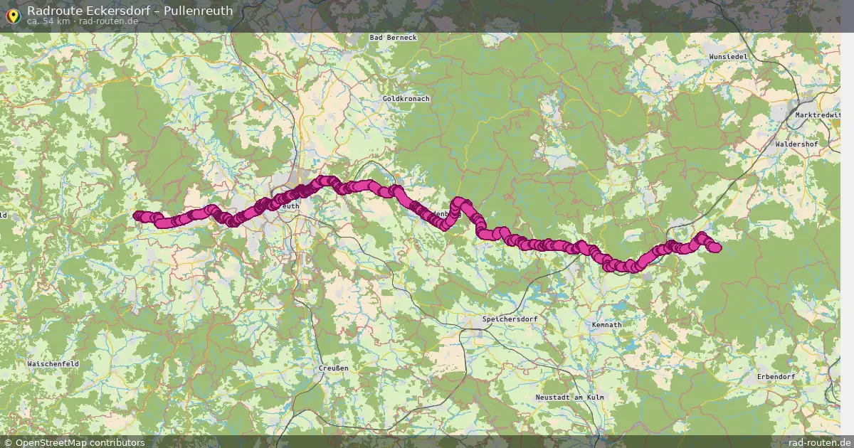 Radtour Eckersdorf – Pullenreuth