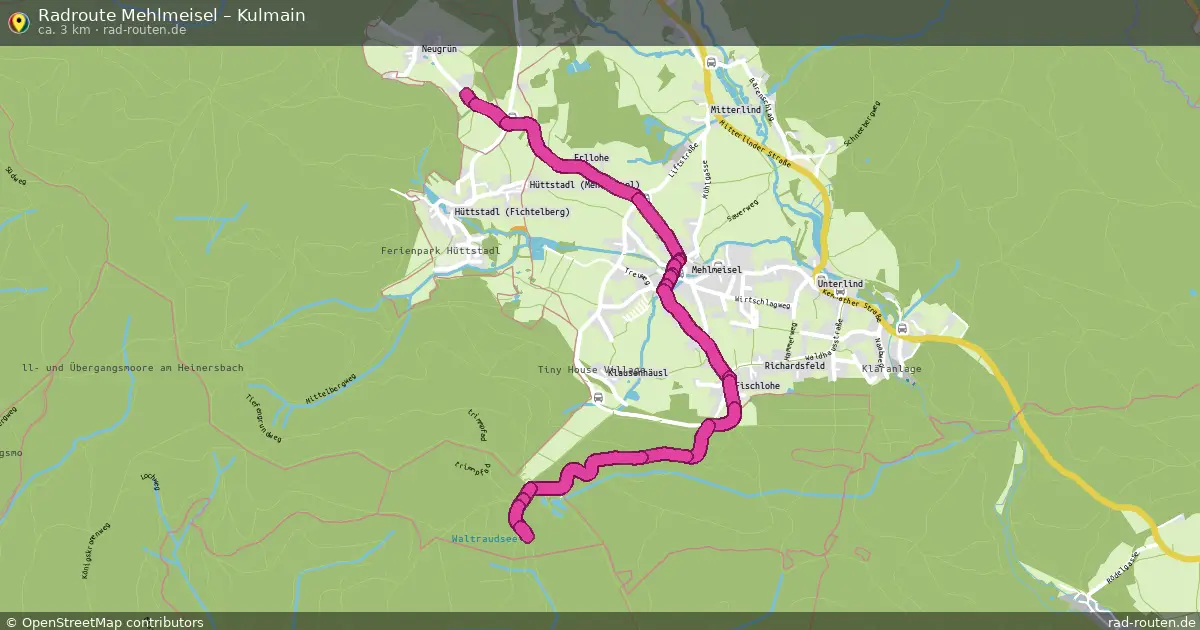 Radtour Mehlmeisel – Kulmain