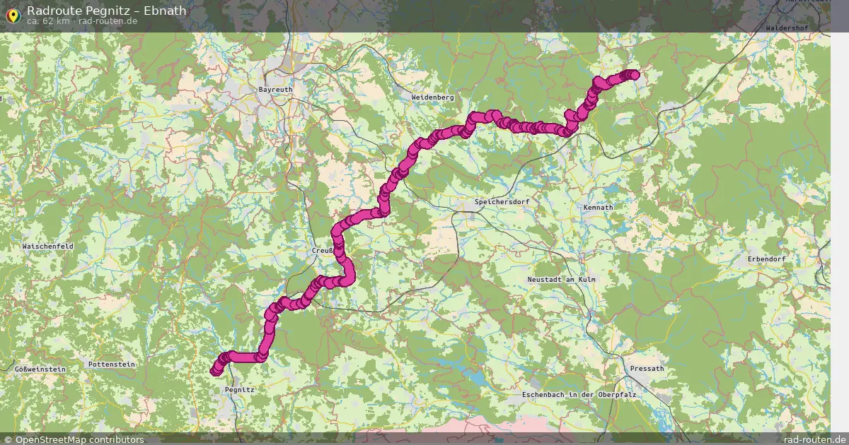 Radtour Pegnitz – Ebnath