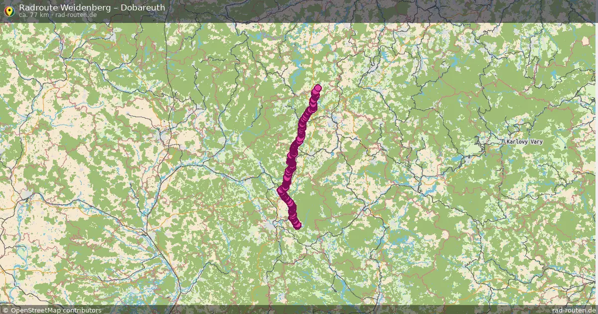 Radtour Weidenberg – Dobareuth