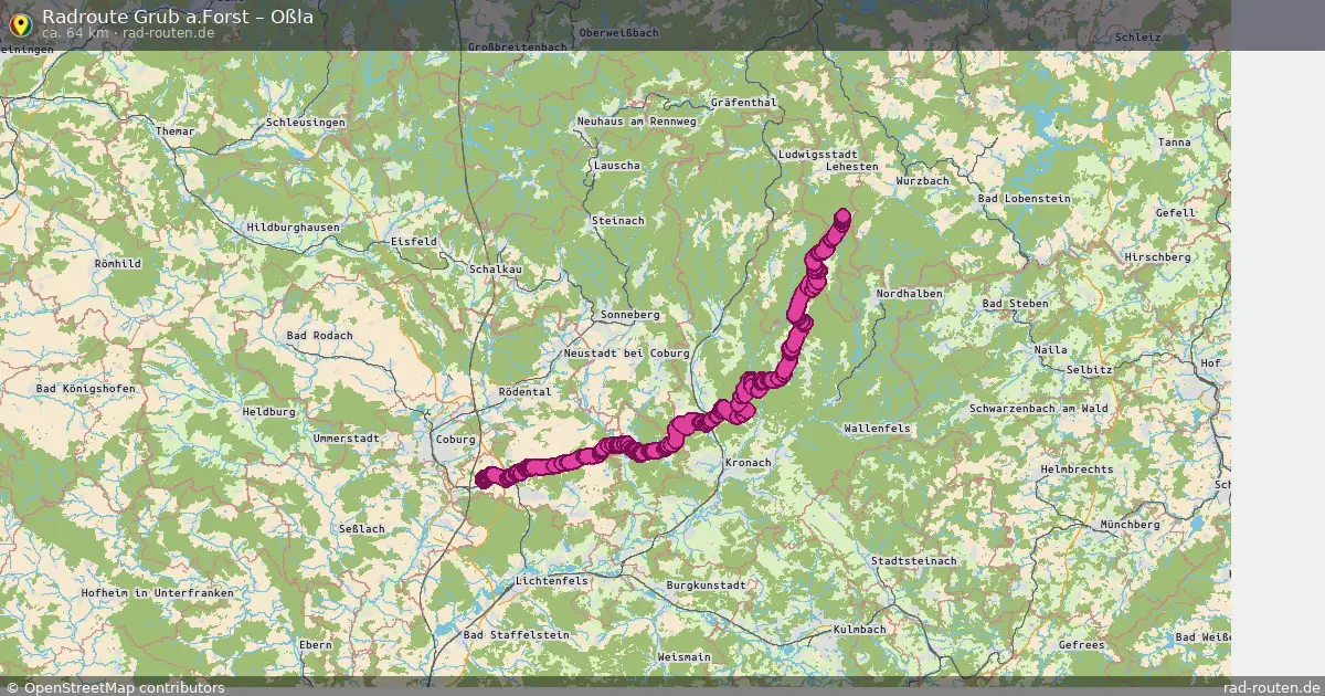 Radtour Grub A.forst – Oßla