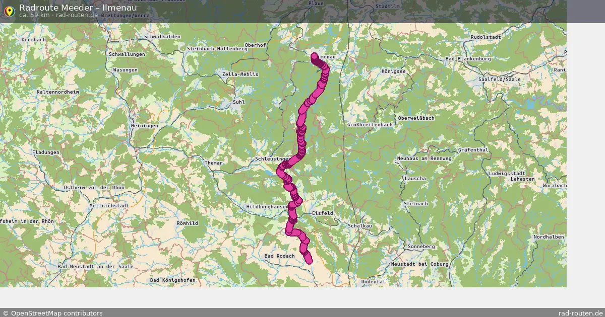 Radtour Meeder – Ilmenau