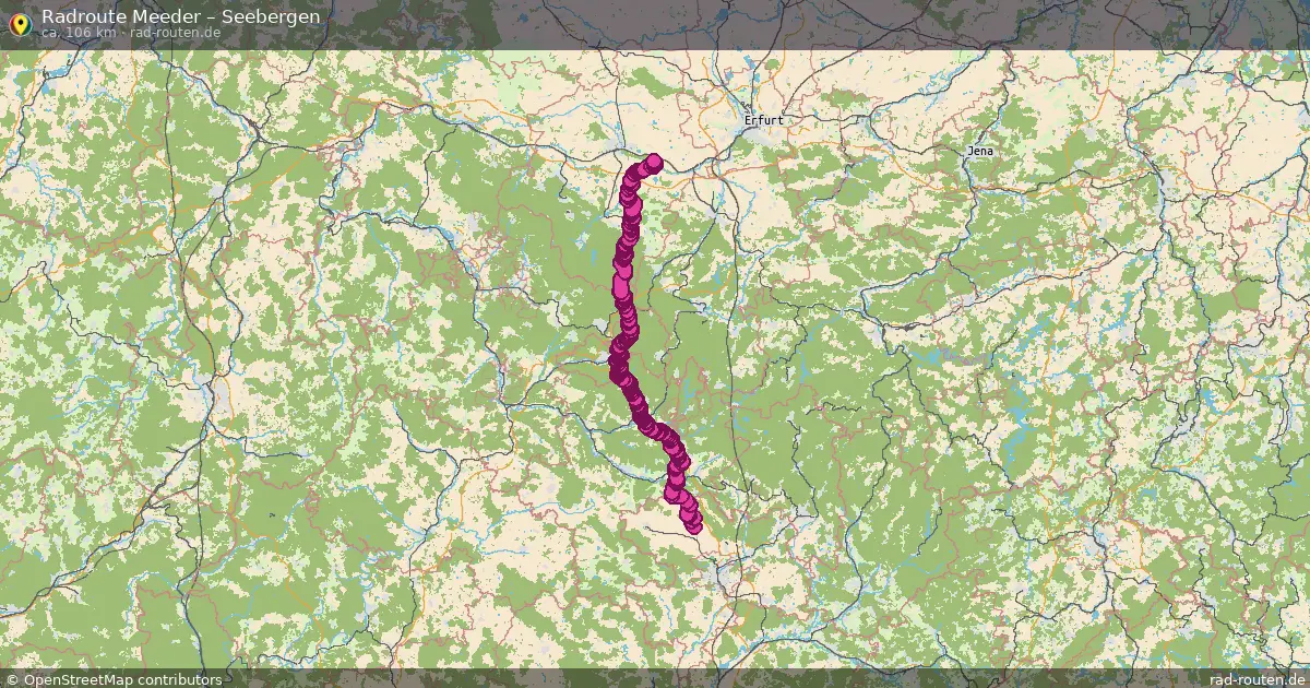 Radtour Meeder – Seebergen