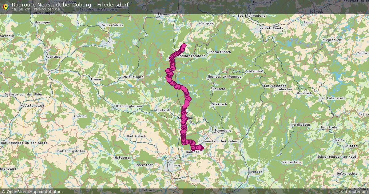 Radtour Neustadt Bei Coburg – Friedersdorf