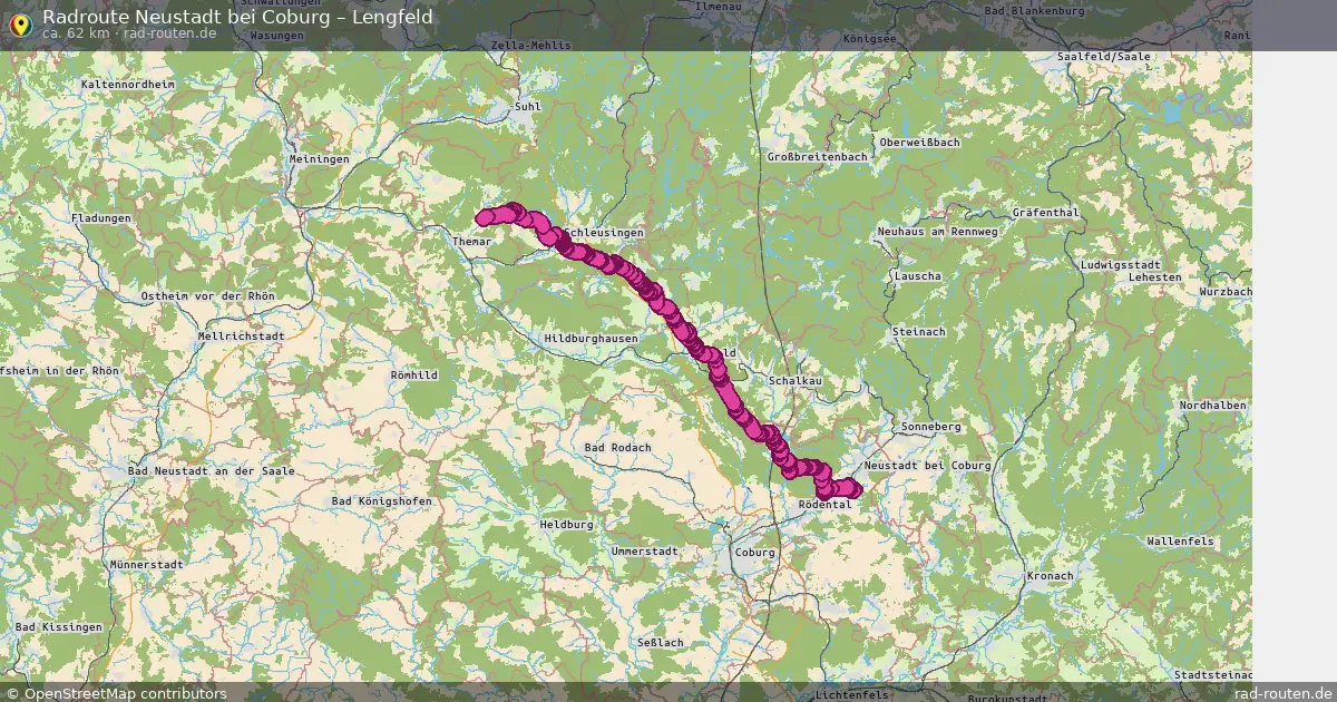 Radtour Neustadt Bei Coburg – Lengfeld