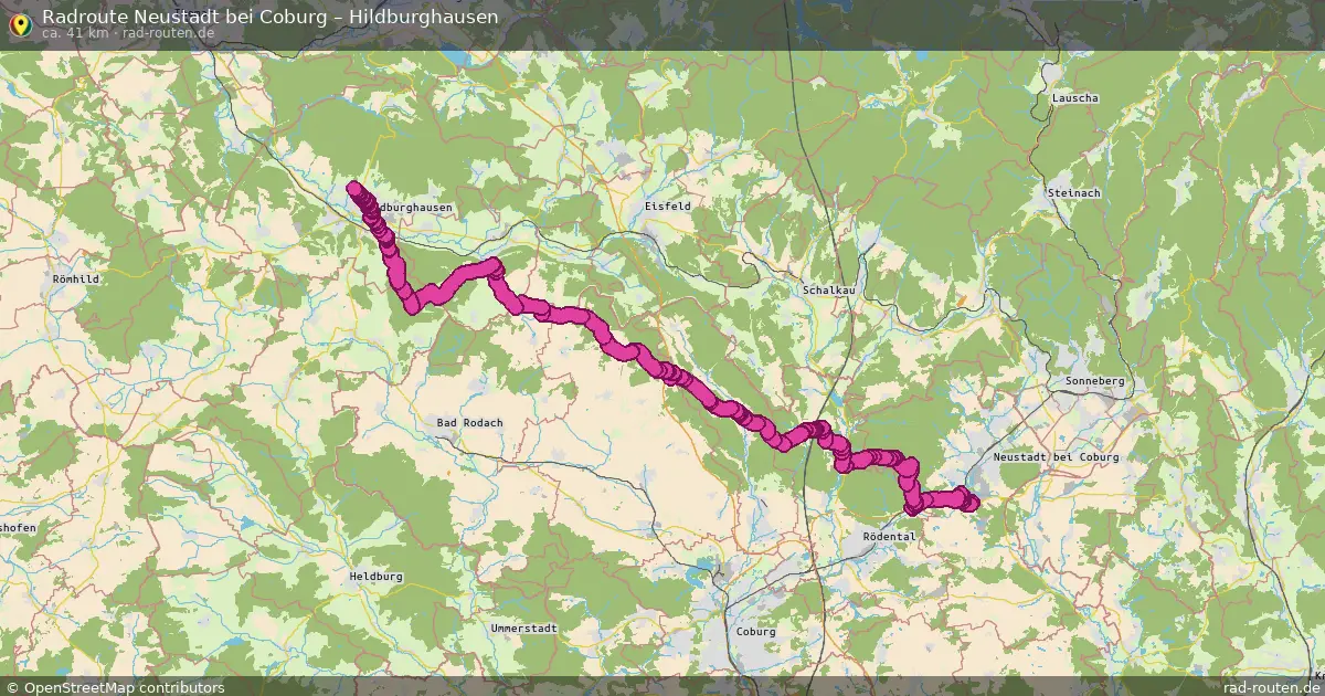 Radtour Neustadt Bei Coburg – Hildburghausen