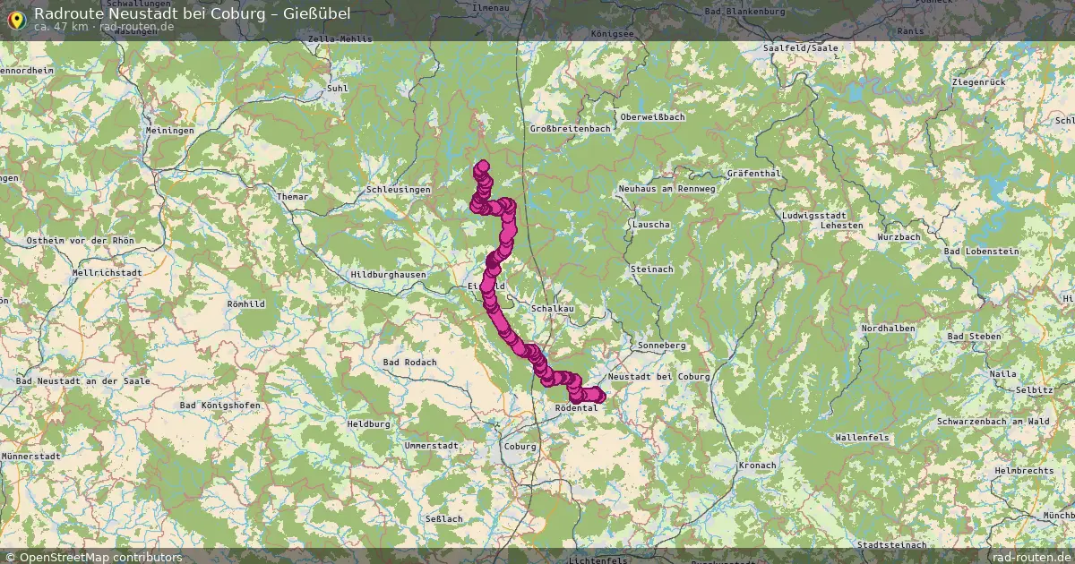 Radtour Neustadt Bei Coburg – Gießübel
