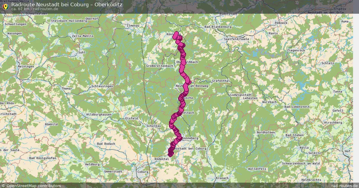 Radtour Neustadt Bei Coburg – Oberköditz