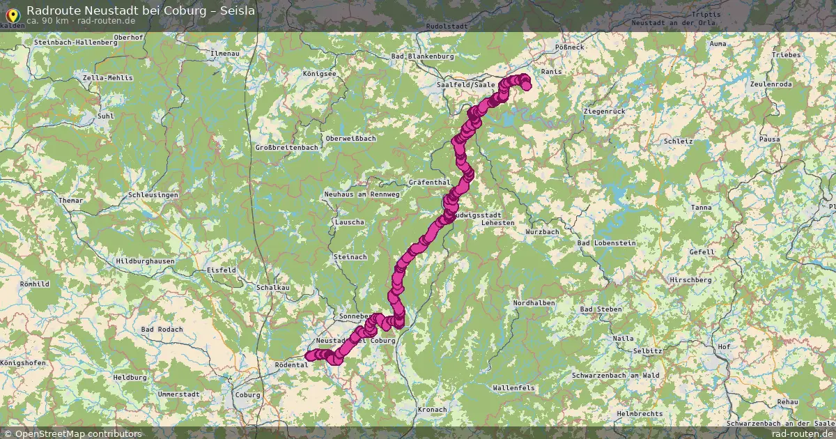 Radtour Neustadt Bei Coburg – Seisla