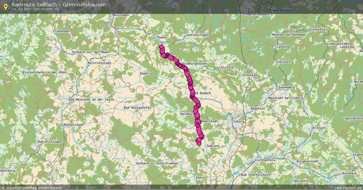 Radtour Seßlach – Grimmelshausen