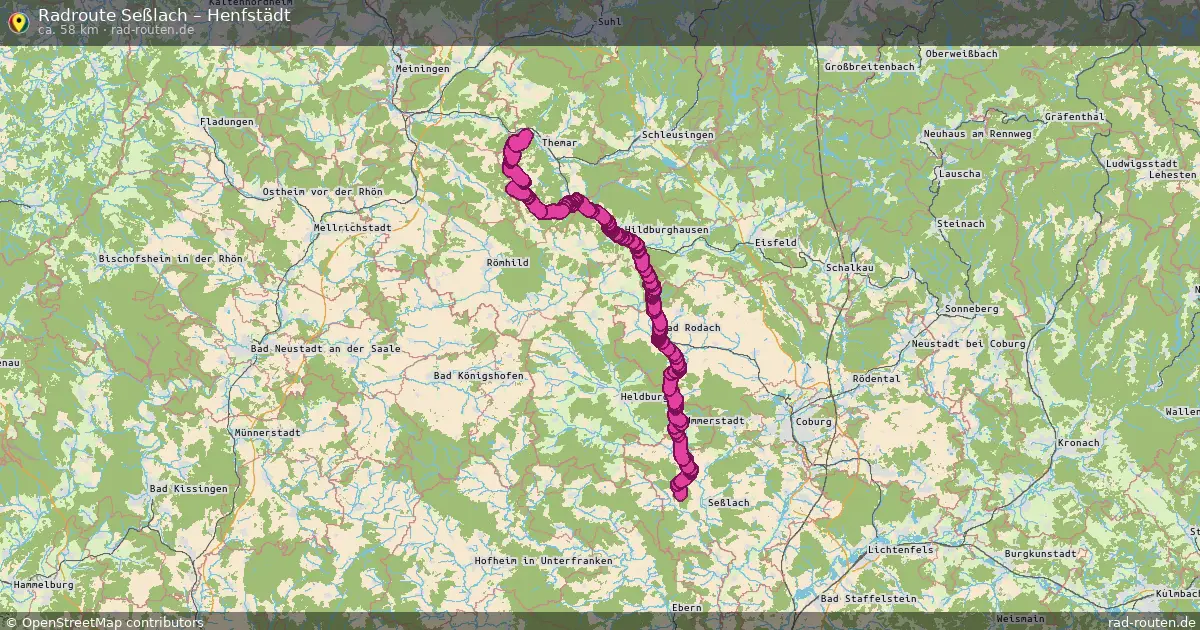 Radtour Seßlach – Henfstädt