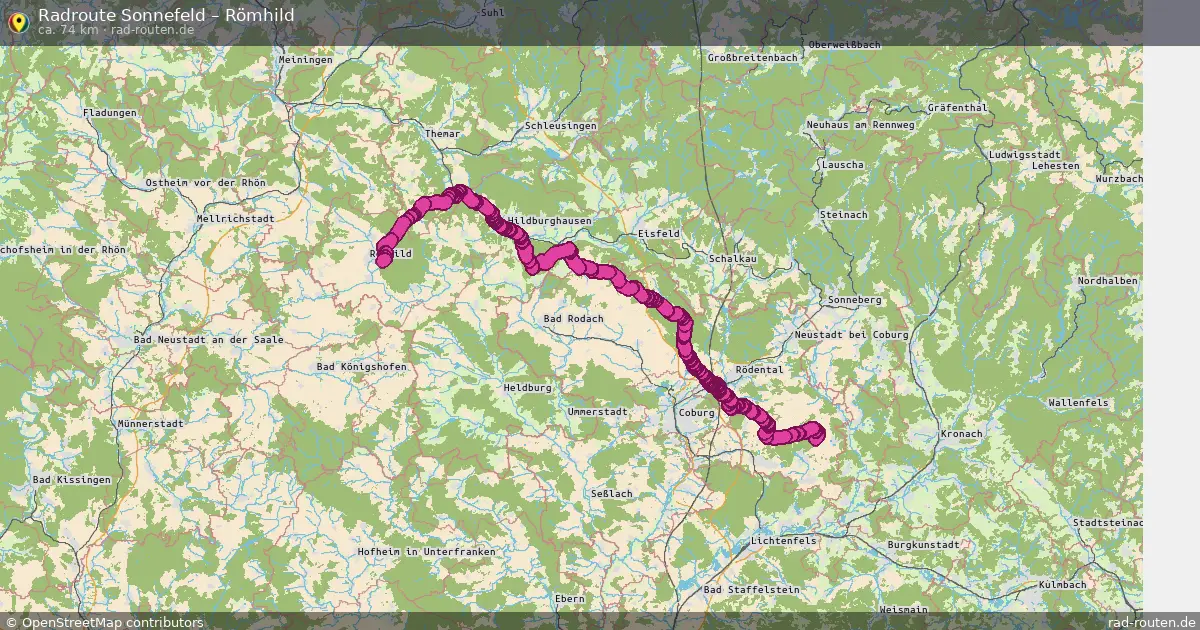 Radtour Sonnefeld – Römhild