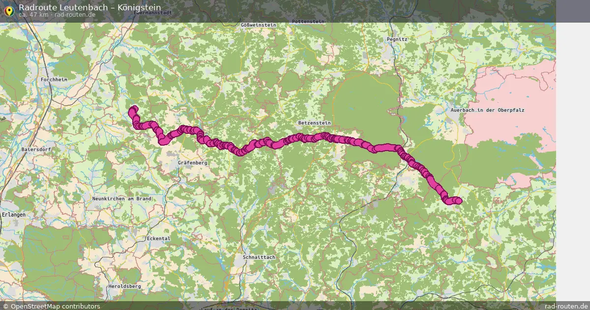 Radtour Leutenbach – Königstein
