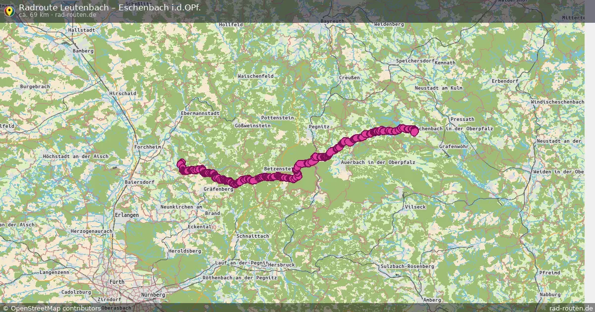 Radtour Leutenbach – Eschenbach I.d.opf.