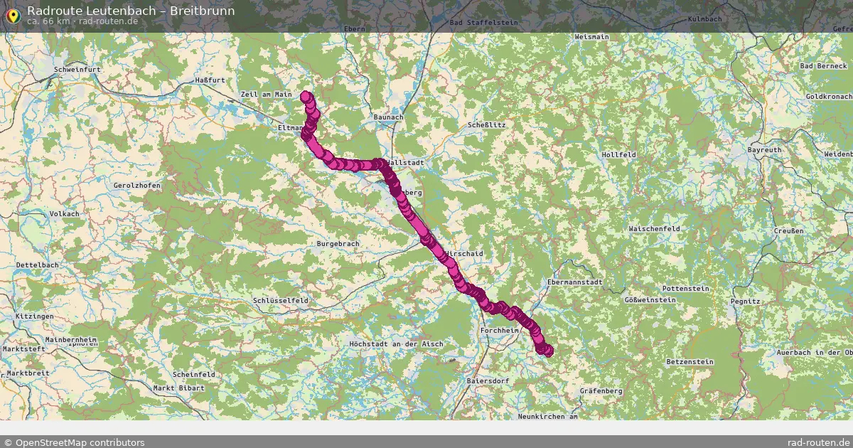 Radtour Leutenbach – Breitbrunn