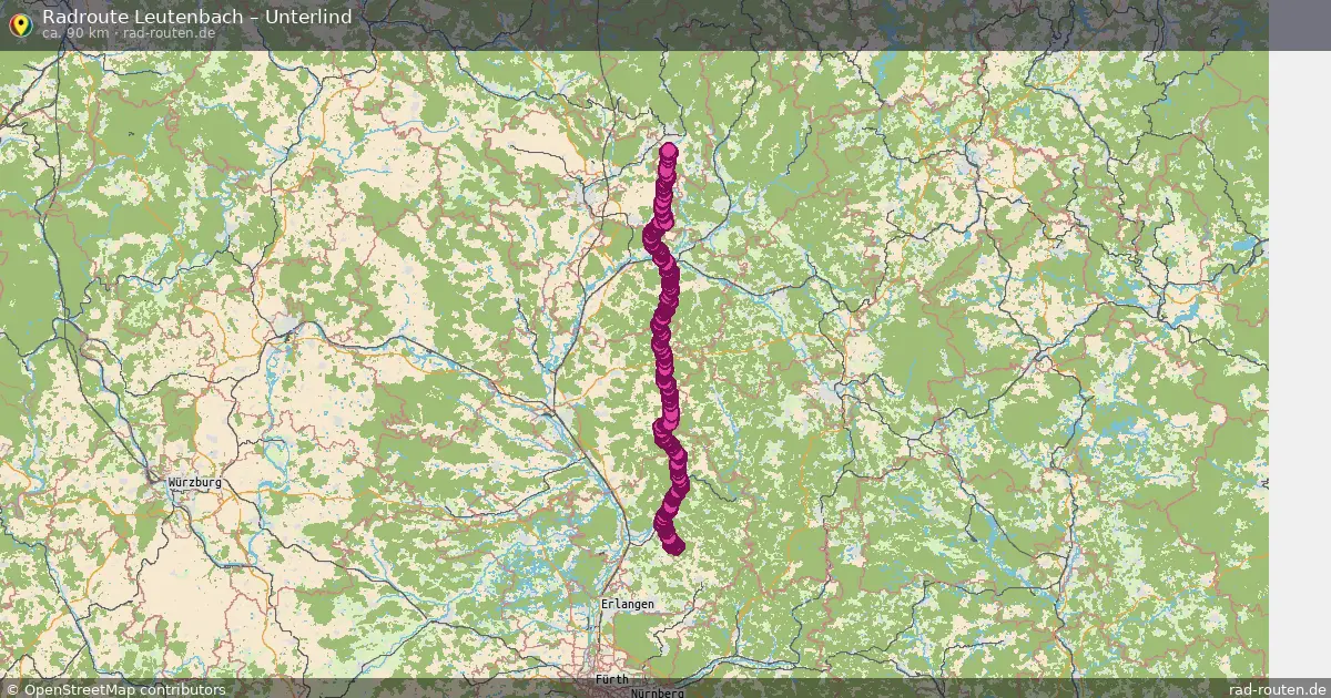 Radtour Leutenbach – Unterlind