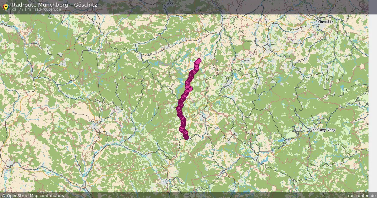 Radtour Münchberg – Göschitz