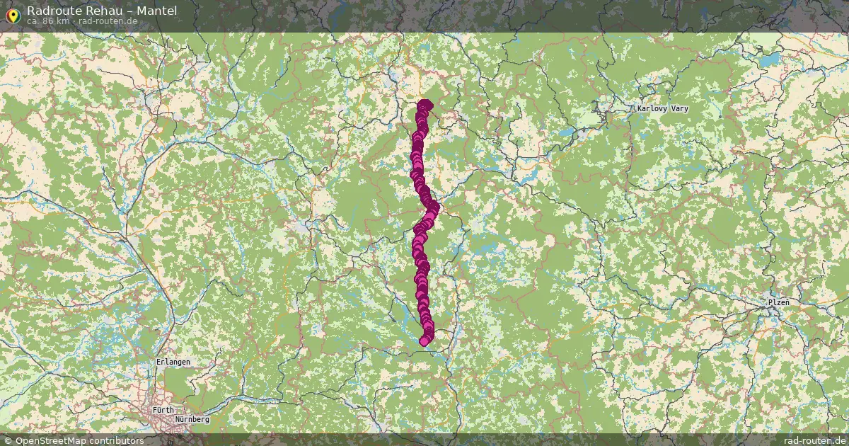 Radtour Rehau – Mantel