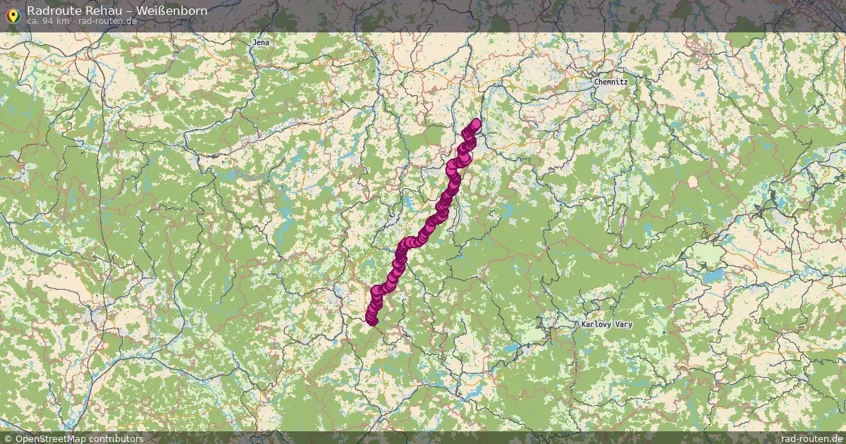 Radtour Rehau – Weißenborn