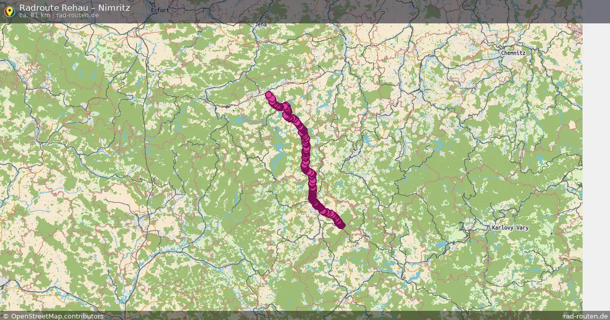 Radtour Rehau – Nimritz
