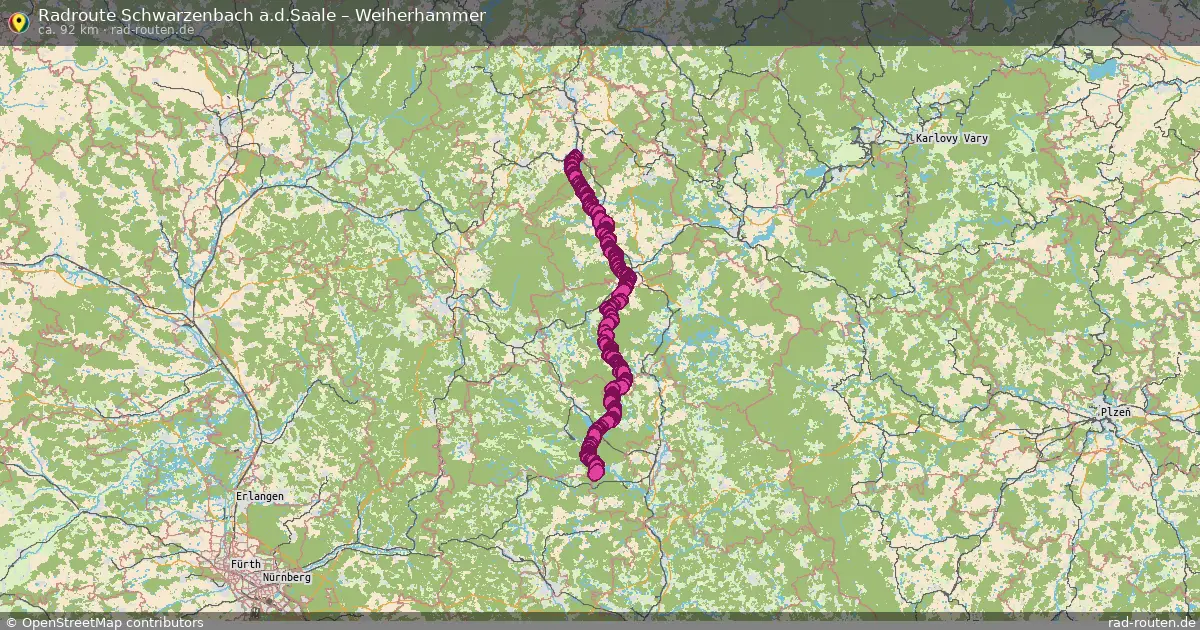 Radtour Schwarzenbach A.d.saale – Weiherhammer