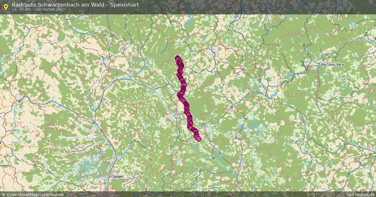 Radtour Schwarzenbach Am Wald – Speinshart
