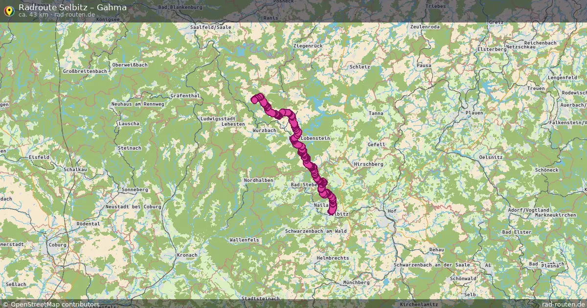 Radtour Selbitz – Gahma