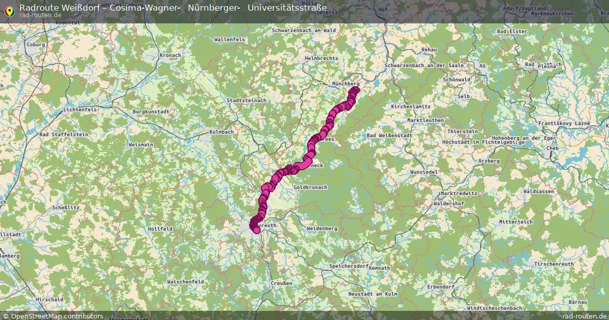 Radtour Weißdorf – Saas