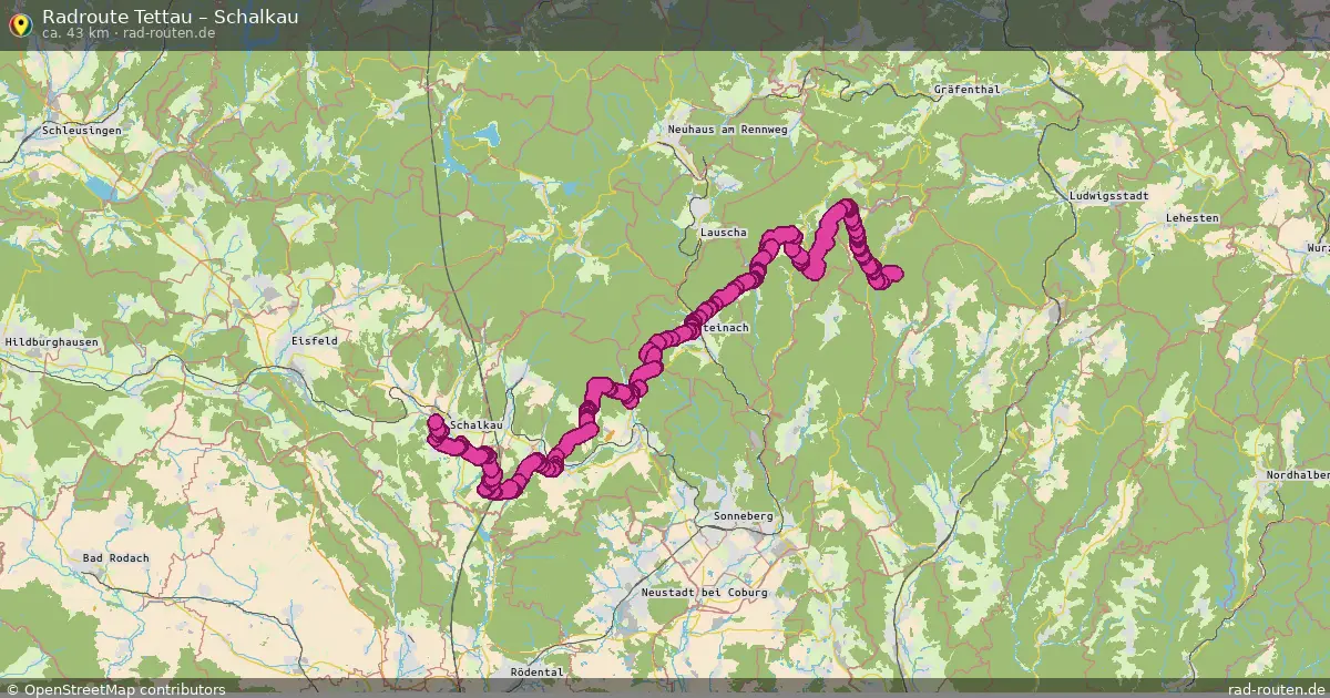 Radtour Tettau – Schalkau